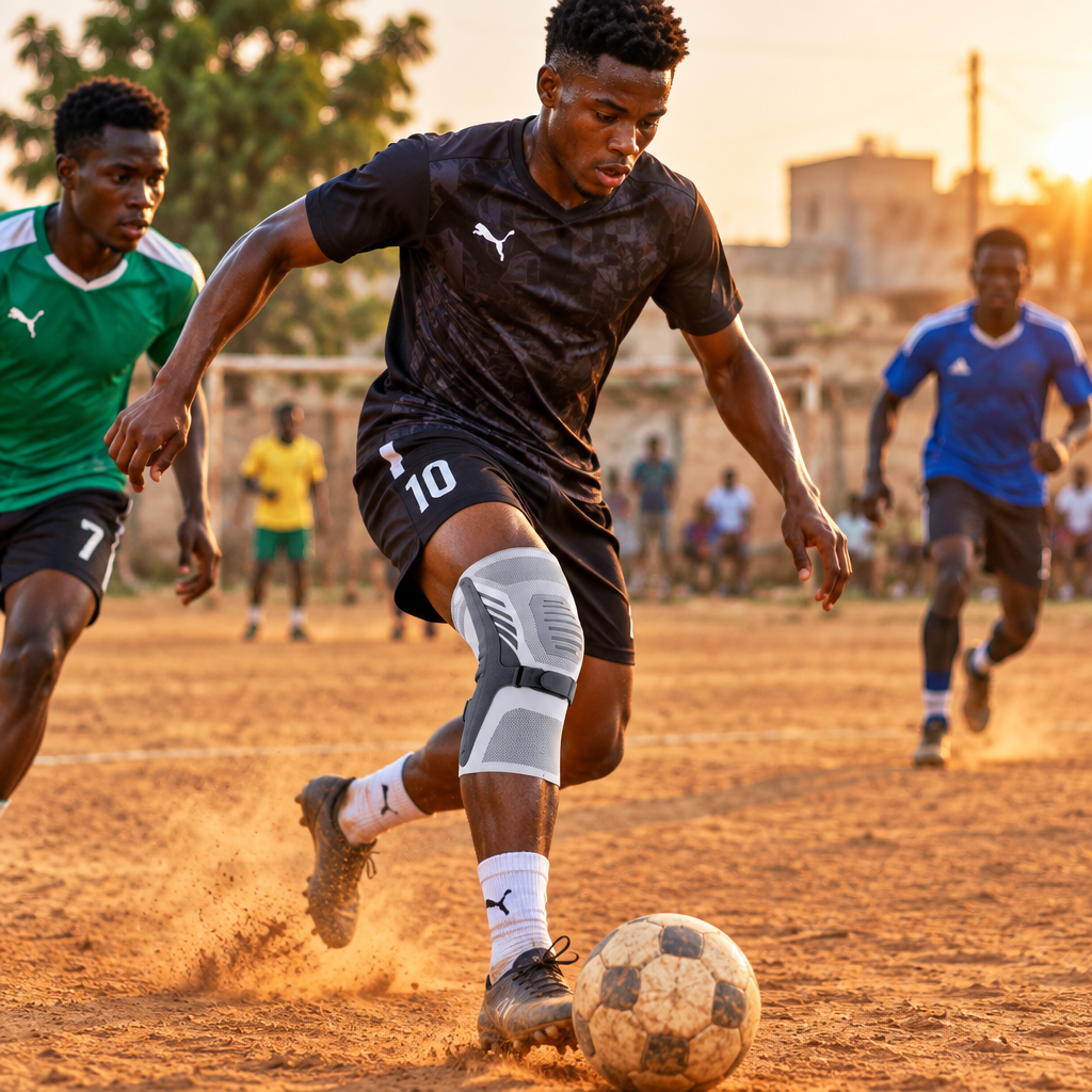 Action football africain